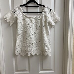DIZZY GAL Crochet Top